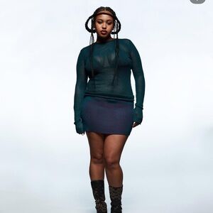 Tank Air Hot Mesh Knit Sweater Top